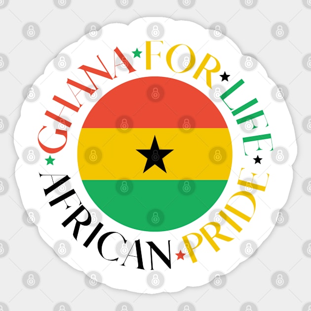 Afrinubi - Ghana for Life Sticker by Afrinubi™